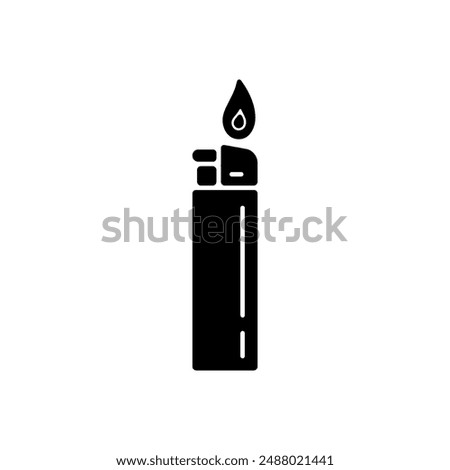 lighter icon vector design template elegant style