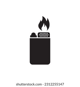 Lighter icon. Lighter vector icon. Fire lighter flat sign design. UX UI icon