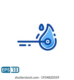 icono más ligero. ilustración vectorial en el estilo de línea rellena aislado en el fondo blanco. EPS 10