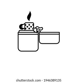 lighter icon vector illustration. isolated on white background
