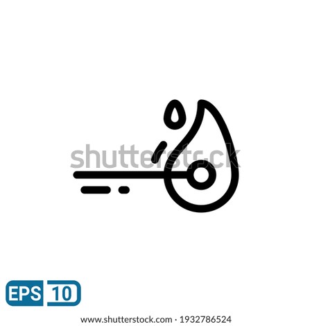lighter icon. vector illustration in line style isolated on white background. EPS 10