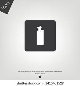 Lighter icon. Vector illustration sign