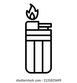 Lighter icon vector image. Can also be used for web apps, mobile apps and print media.