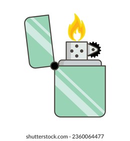 Lighter icon vector on trendy design