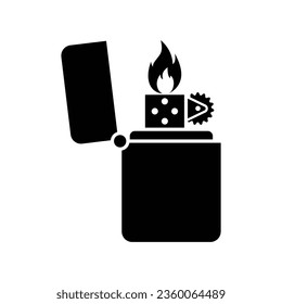 Lighter icon vector on trendy design