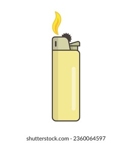 Lighter icon vector on trendy design