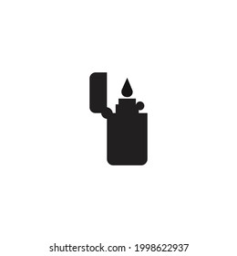 Lighter icon vector on white background