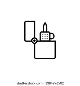 lighter icon. vector sign symbol