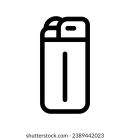 Lighter Icon Vector Symbol Design Illustration
