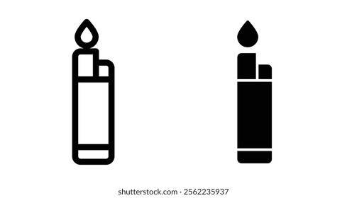 Lighter Icons pack in outlined and flat versions