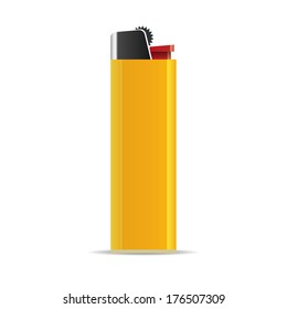Lighter isolated. Vector