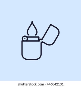 lighter line icon
