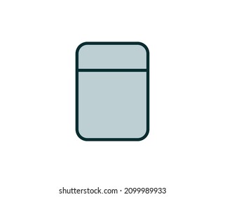 Lighter line icon. Vector symbol in trendy flat style on white background. Travel sing for design.