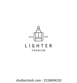 Design-Vorlage für das Leuchtenlogo - Vektorgrafik