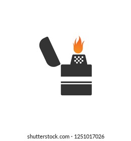 Lighter logo graphic design template vector