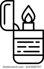 Lighter New Creative Vector Icon Design