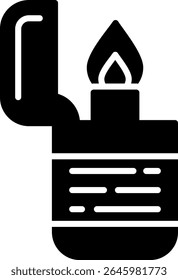 Lighter New Creative Vector Icon Design