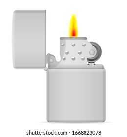 Más claro sobre un fondo blanco. Ilustración vectorial.