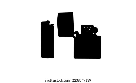 vector de alta calidad de silueta más liviana