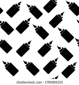 Lighter silhouette seamless pattern wallpaper perfect for clothing fabric, background, or wrapping paper