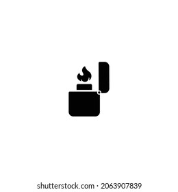 Lighter simple flat icon vector illustration