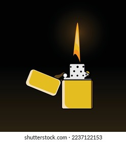 velas de fuego de cricket vectoriales más livianas