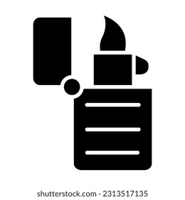 Lighter Vector Glyph Icon For Personal And Commercial Use.
