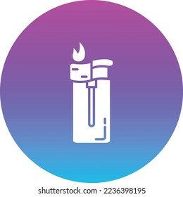 Lighter vector icon. Can be used for printing, mobile and web applications.