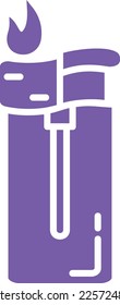 Lighter vector icon. Can be used for printing, mobile and web applications.