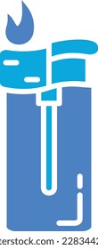 Lighter vector icon. Can be used for printing, mobile and web applications.