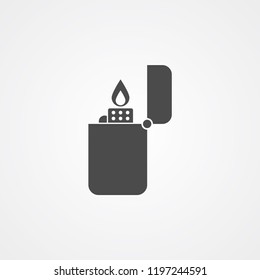 Lighter vector icon sign symbol