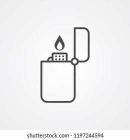 Lighter vector icon sign symbol