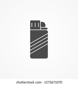 Lighter vector icon sign symbol