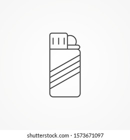 Lighter vector icon sign symbol