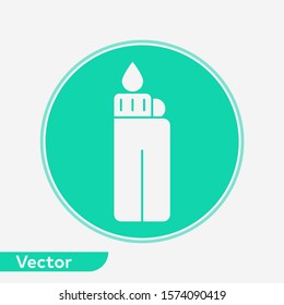 Lighter vector icon sign symbol