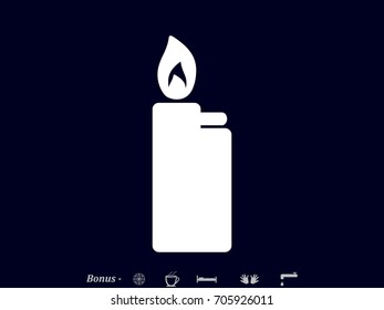 Lighter, vector illustration of Eps10