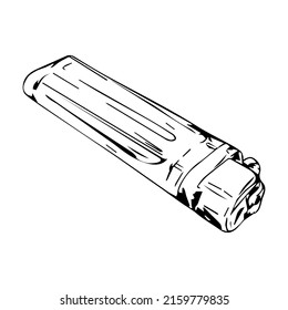 lighter vector isolated hand drawn illustration