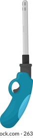 Lighters Hand Ignite Device Graphic Illustration