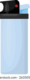 Lighters Hand Ignite Device Graphic Illustration