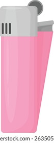 Lighters Hand Ignite Device Graphic Illustration