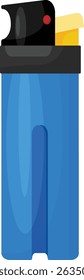 Lighters Hand Ignite Device Graphic Illustration