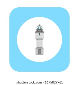 Lighthouse of Akranes, Iceland vector