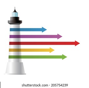 Lighthouse arrow