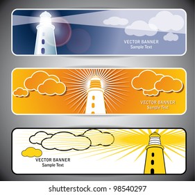 Lighthouse banners