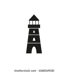 Lighthouse black icon