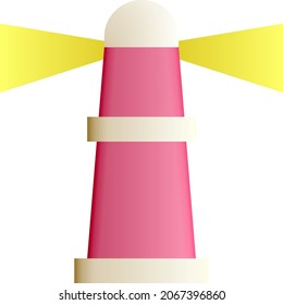 Lighthouse, building icon. Simple color vector elements of vacation icons for ui and ux, website or mobile application on white background