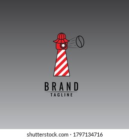 
lighthouse coffee logo for your brand