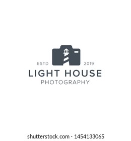 Lighthouse Film And Photography Icon Logo