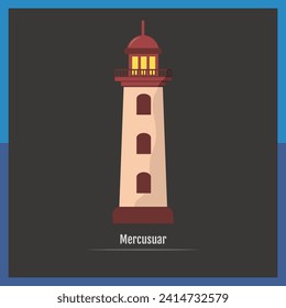 A lighthouse, fire tower, beacon tower, or wind tower is a tower building with a light source at the top to help ships navigate. 