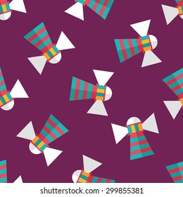 Lighthouse flat icon,eps10 seamless pattern background